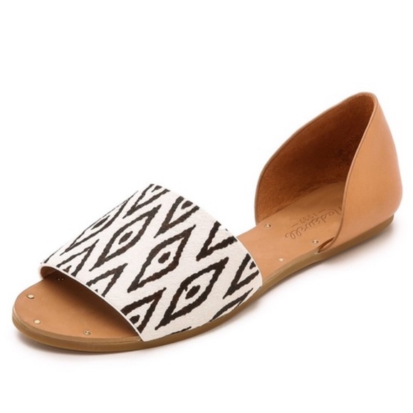 DONATING 3/7! Madewell Thea Diamond ikat summer sandals -10 - Picture 2 of 12